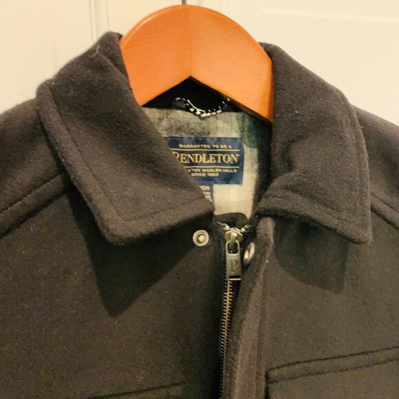 Men's Pendleton Wool Field Chore Jacket Coat Size Small - Picture 3 of 12